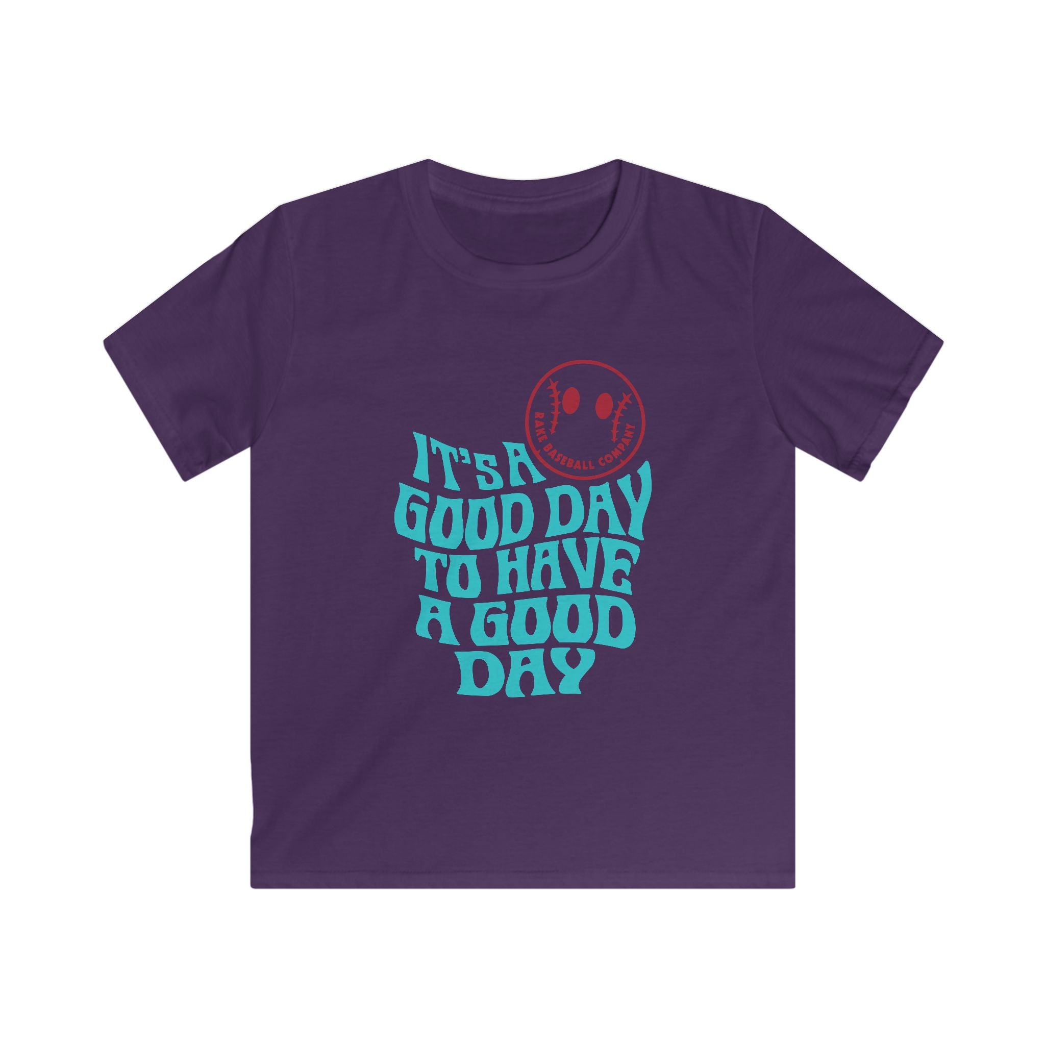 Kids It's A Good Day Tee - Rake Baseball Company - RAKE BASEBALL | BASEBALL T-SHIRT | BASEBALL CLOTHING | GOOD VIBES ONLY