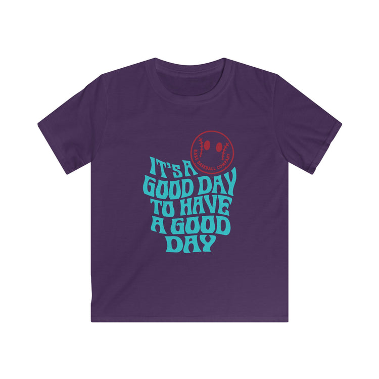 Kids It's A Good Day Tee - Rake Baseball Company - RAKE BASEBALL | BASEBALL T-SHIRT | BASEBALL CLOTHING | GOOD VIBES ONLY