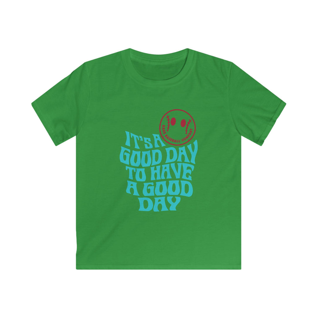 Kids It's A Good Day Tee - Rake Baseball Company - RAKE BASEBALL | BASEBALL T-SHIRT | BASEBALL CLOTHING | GOOD VIBES ONLY
