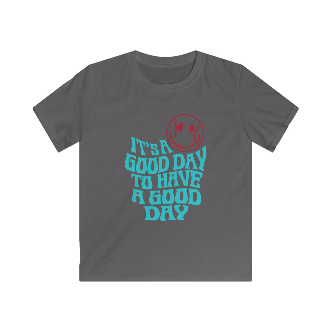 Kids It's A Good Day Tee - Rake Baseball Company - RAKE BASEBALL | BASEBALL T-SHIRT | BASEBALL CLOTHING | GOOD VIBES ONLY