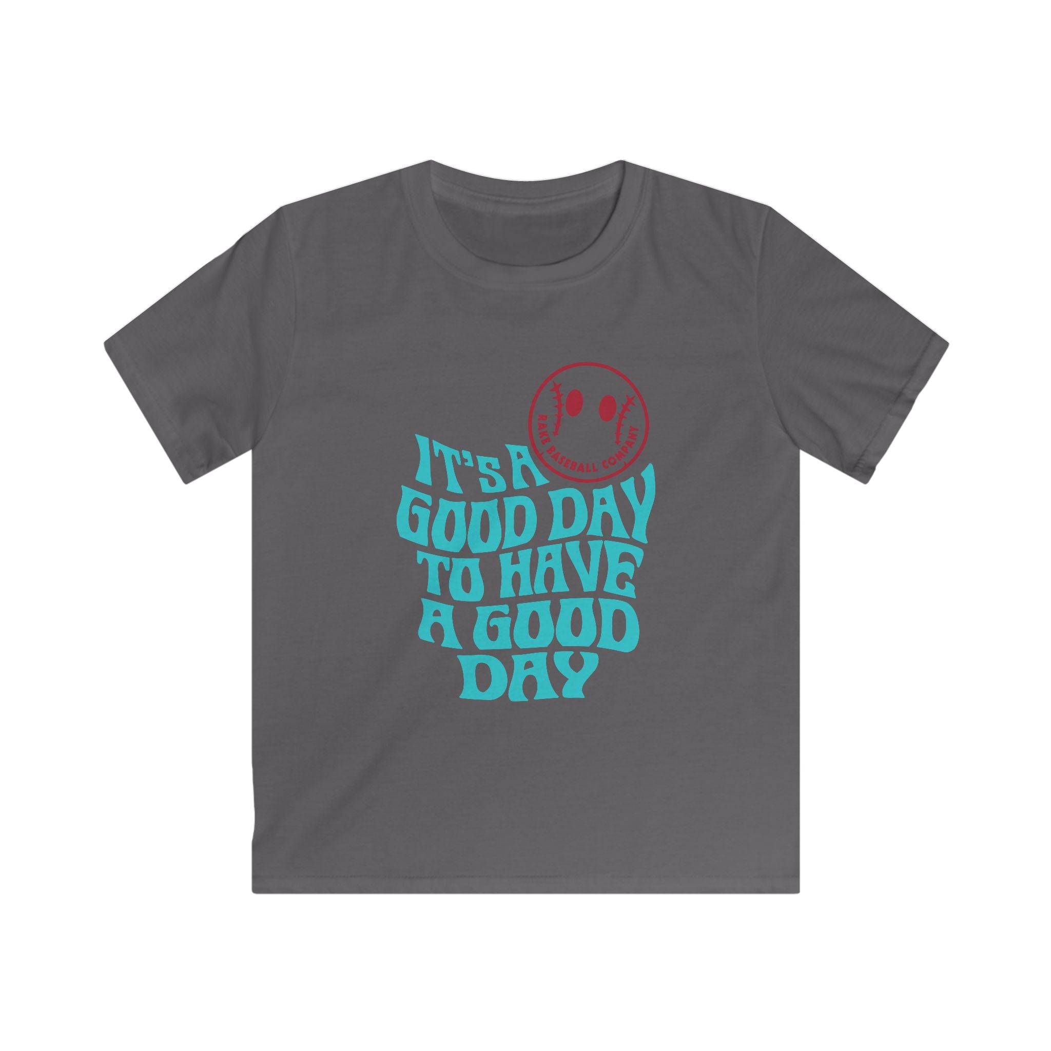 Kids It's A Good Day Tee - Rake Baseball Company - RAKE BASEBALL | BASEBALL T-SHIRT | BASEBALL CLOTHING | GOOD VIBES ONLY