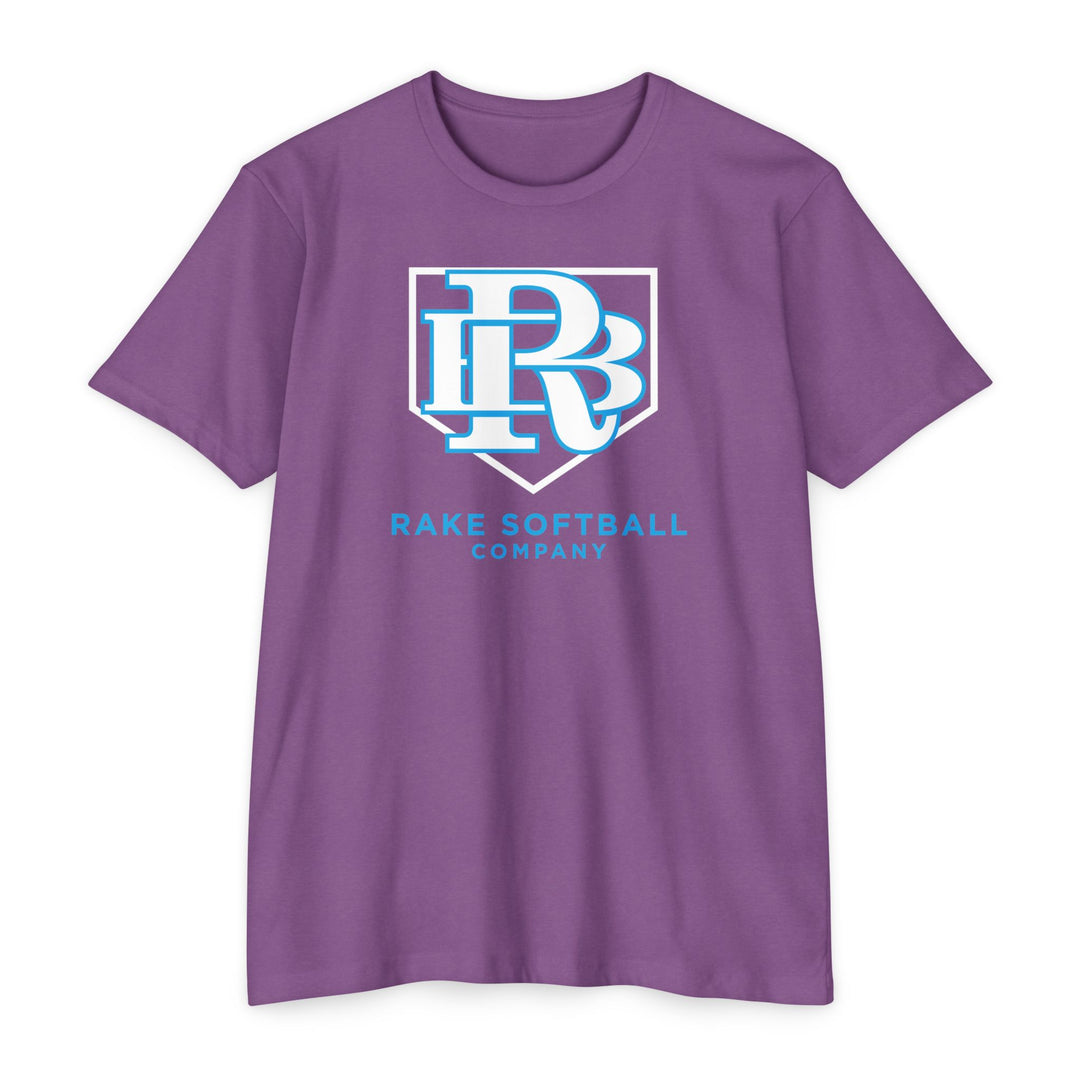 RB Homeplate Softball Tee - Rake Baseball Company - RAKE BASEBALL | BASEBALL T-SHIRT | BASEBALL CLOTHING | GOOD VIBES ONLY