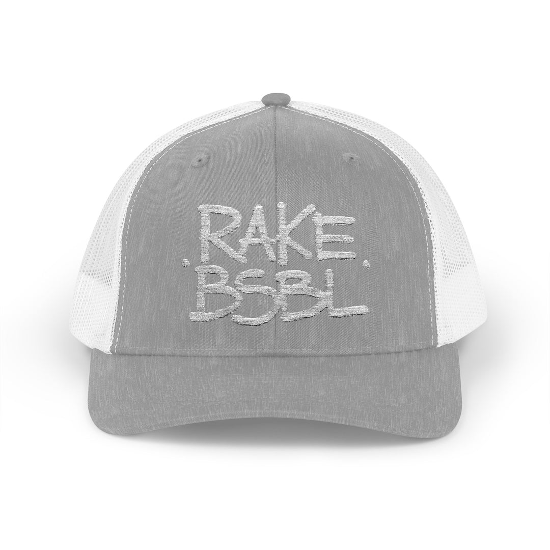 Rake BSBL Snapback Trucker Cap