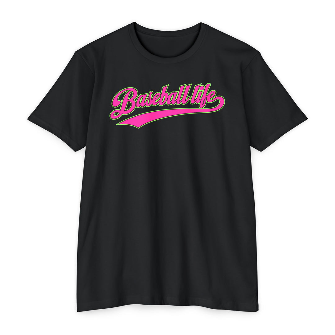 Baseball Life Pink Edition Tee