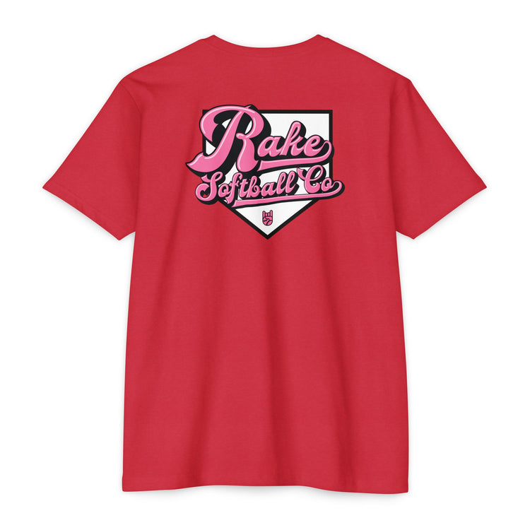 Rake Softball Co. Tee - Rake Baseball Company - RAKE BASEBALL | BASEBALL T-SHIRT | BASEBALL CLOTHING | GOOD VIBES ONLY