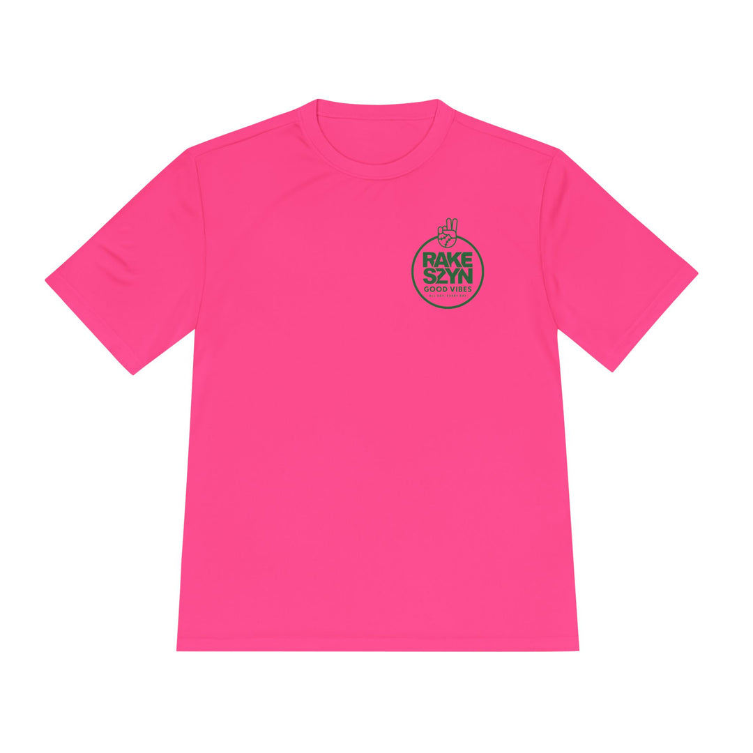 Rake SZYN Dry Fit Tee - Rake Baseball Company - RAKE BASEBALL | BASEBALL T-SHIRT | BASEBALL CLOTHING | GOOD VIBES ONLY