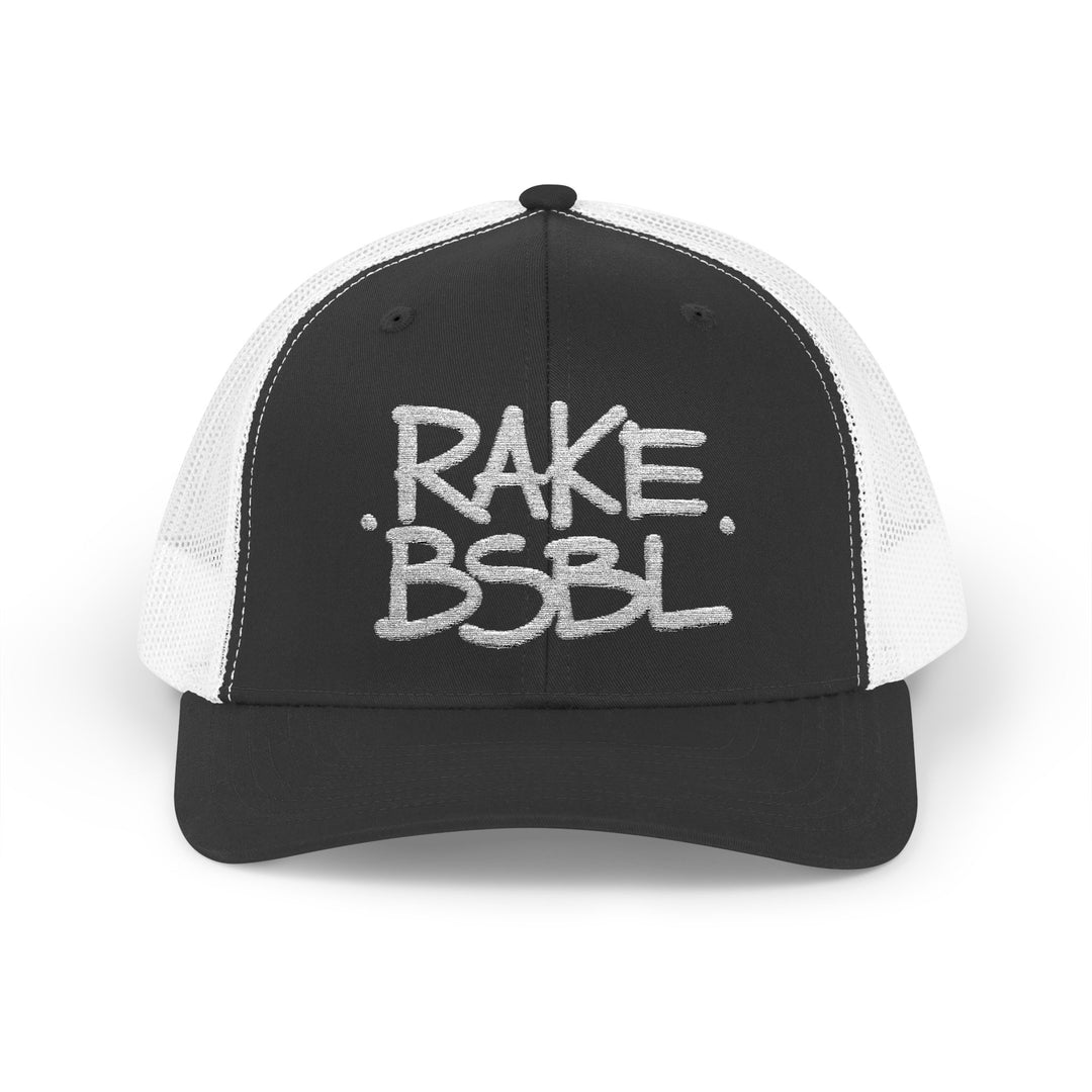 Rake BSBL Snapback Trucker Cap