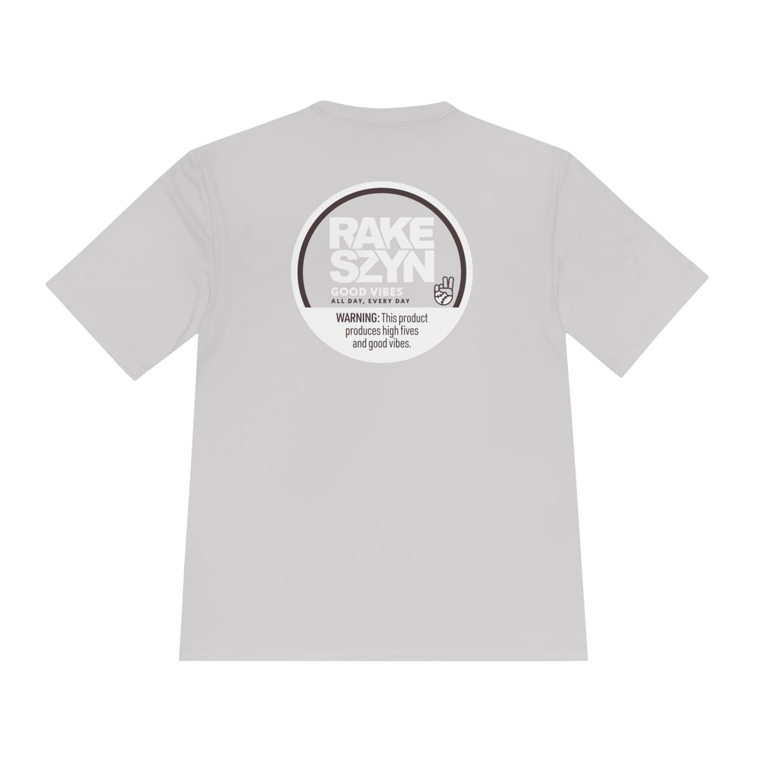Rake SZYN Dry Fit Tee - Rake Baseball Company - RAKE BASEBALL | BASEBALL T-SHIRT | BASEBALL CLOTHING | GOOD VIBES ONLY