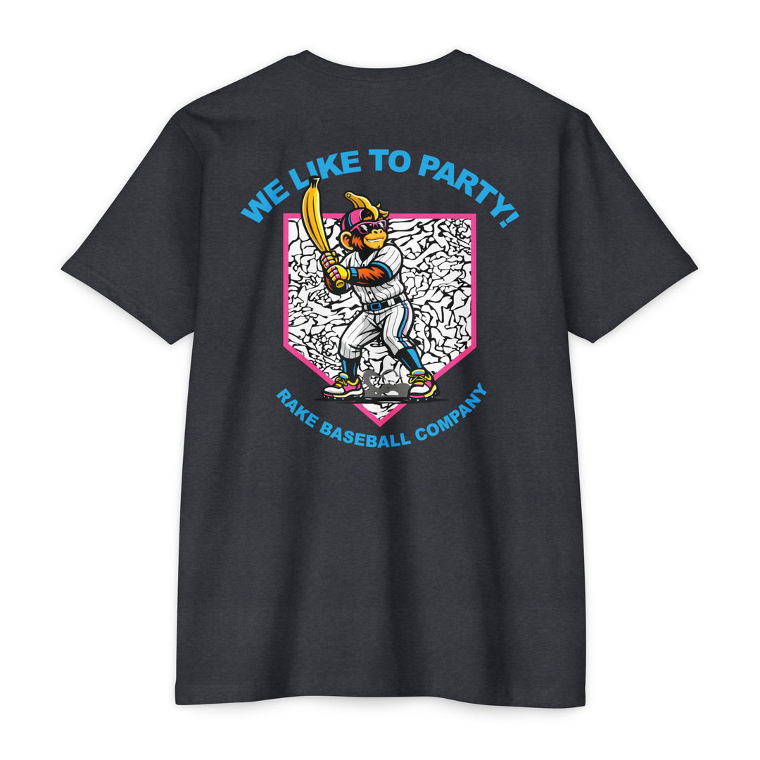 Party Animals Inspired Tee - Rake Baseball Company - RAKE BASEBALL | BASEBALL T-SHIRT | BASEBALL CLOTHING | GOOD VIBES ONLY