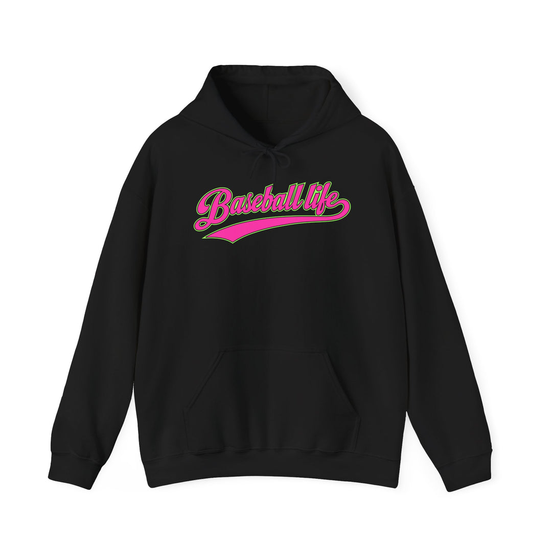 Baseball Life Pink Edition Hoodie