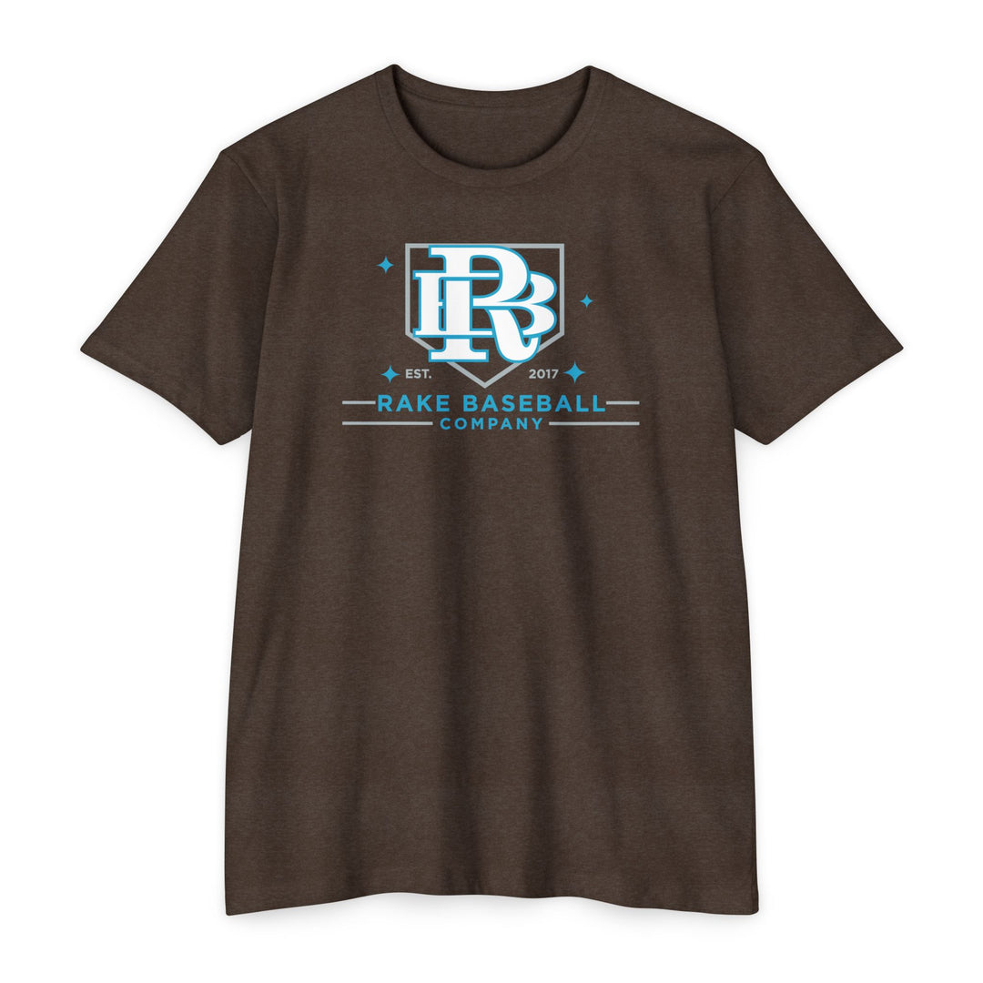 RB Homeplate Tee - Rake Baseball Company - RAKE BASEBALL | BASEBALL T-SHIRT | BASEBALL CLOTHING | GOOD VIBES ONLY