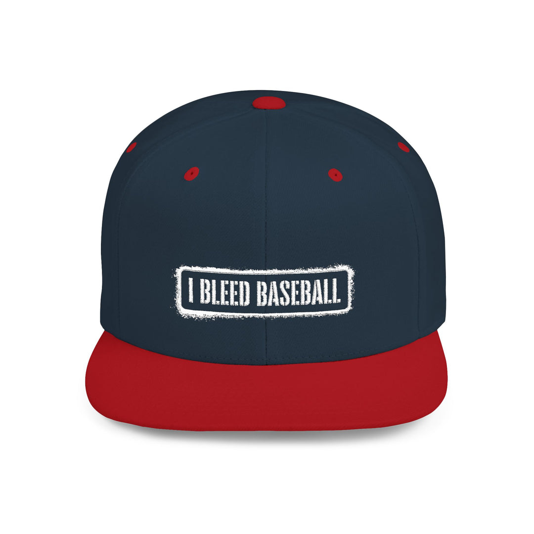 I Bleed Baseball Snapback Hat