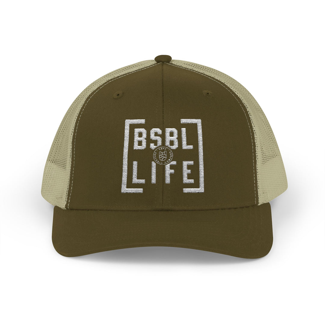 BSBL Life Snapback Trucker Cap
