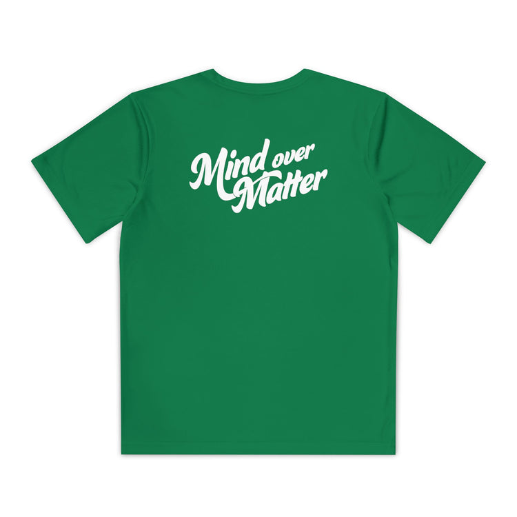 Kids Mind Over Matter Dry Fit Tee - Rake Baseball Company - RAKE BASEBALL | BASEBALL T-SHIRT | BASEBALL CLOTHING | GOOD VIBES ONLY