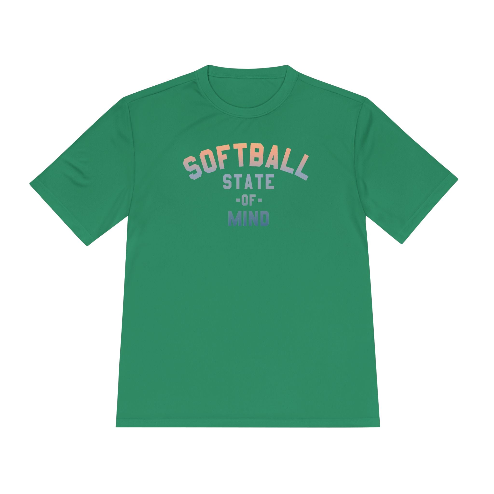Softball State of Mind Dry Fit Tee - Rake Baseball Company - RAKE BASEBALL | BASEBALL T-SHIRT | BASEBALL CLOTHING | GOOD VIBES ONLY