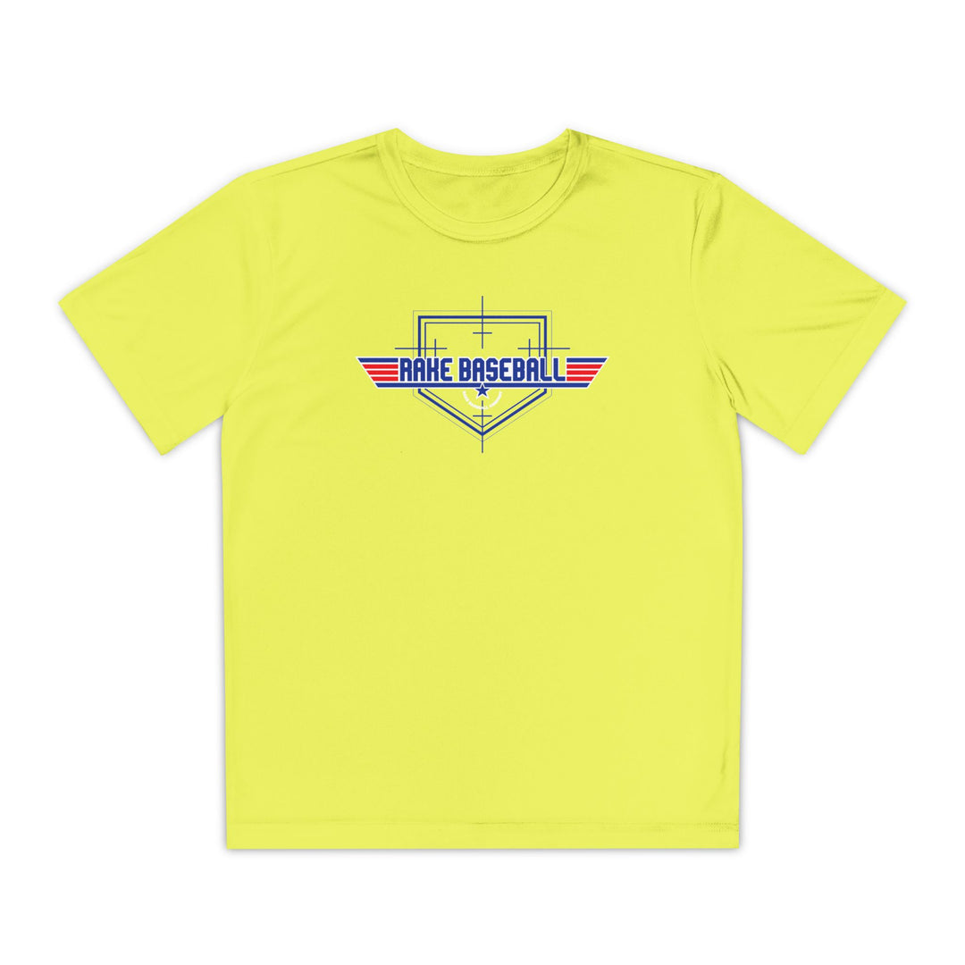 Kids Rake Need For Speed Tee Dry Fit Tee - Rake Baseball Company - RAKE BASEBALL | BASEBALL T-SHIRT | BASEBALL CLOTHING | GOOD VIBES ONLY