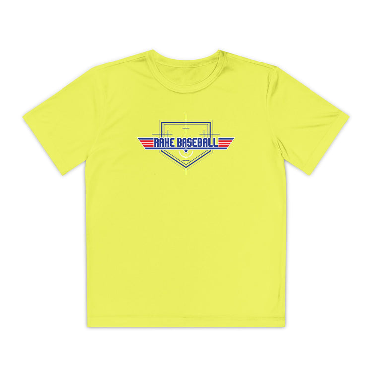 Kids Rake Need For Speed Tee Dry Fit Tee - Rake Baseball Company - RAKE BASEBALL | BASEBALL T-SHIRT | BASEBALL CLOTHING | GOOD VIBES ONLY