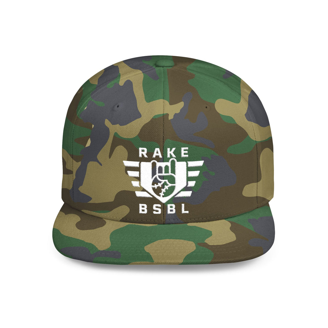 Rake Flag Snapback Hat