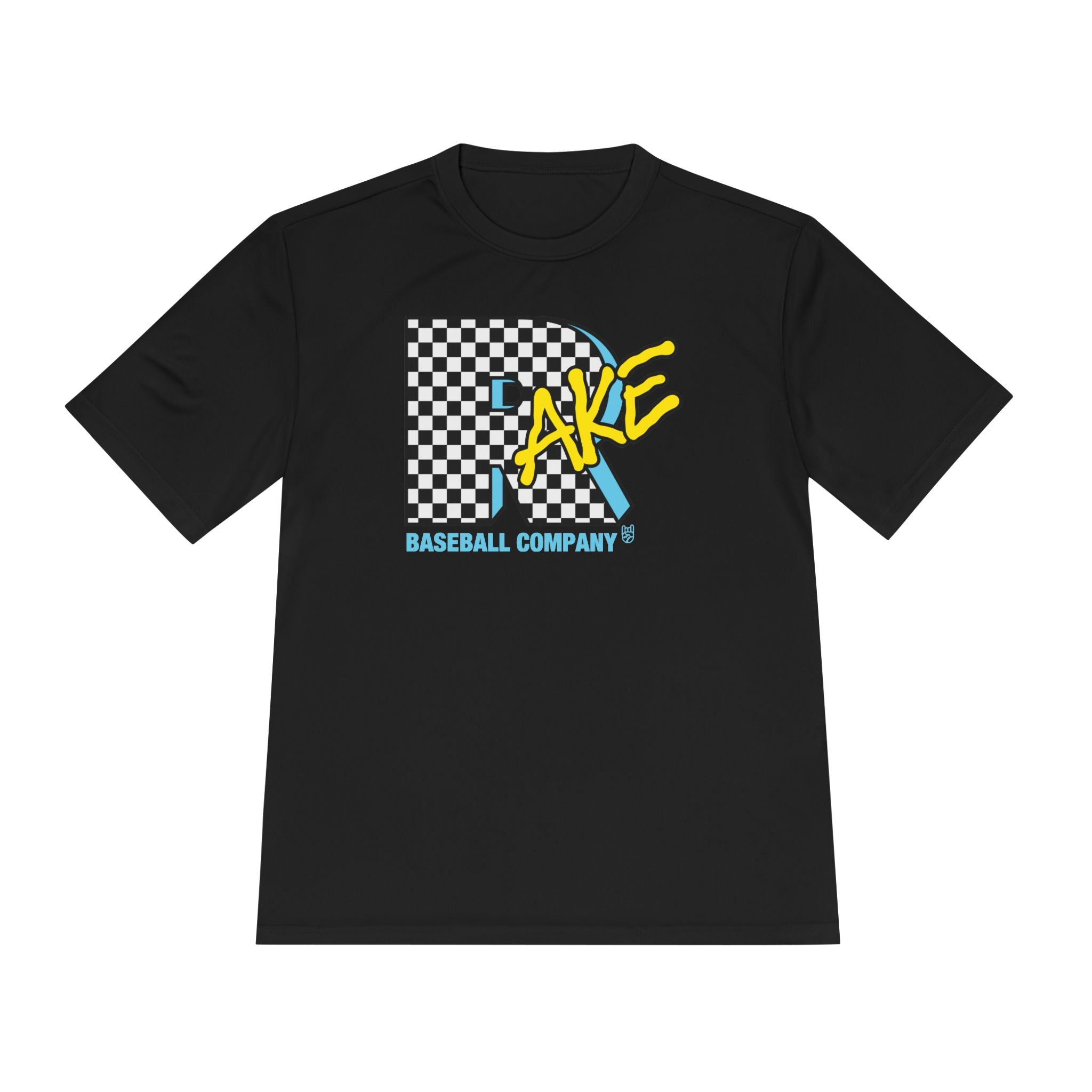 Rake Tv Dry Fit Tee - Rake Baseball Company - RAKE BASEBALL | BASEBALL T-SHIRT | BASEBALL CLOTHING | GOOD VIBES ONLY