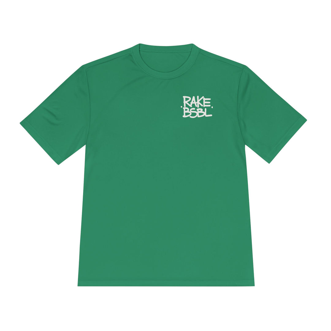Positive Mental Attitude Dry Fit Tee - Rake Baseball Company - RAKE BASEBALL | BASEBALL T-SHIRT | BASEBALL CLOTHING | GOOD VIBES ONLY