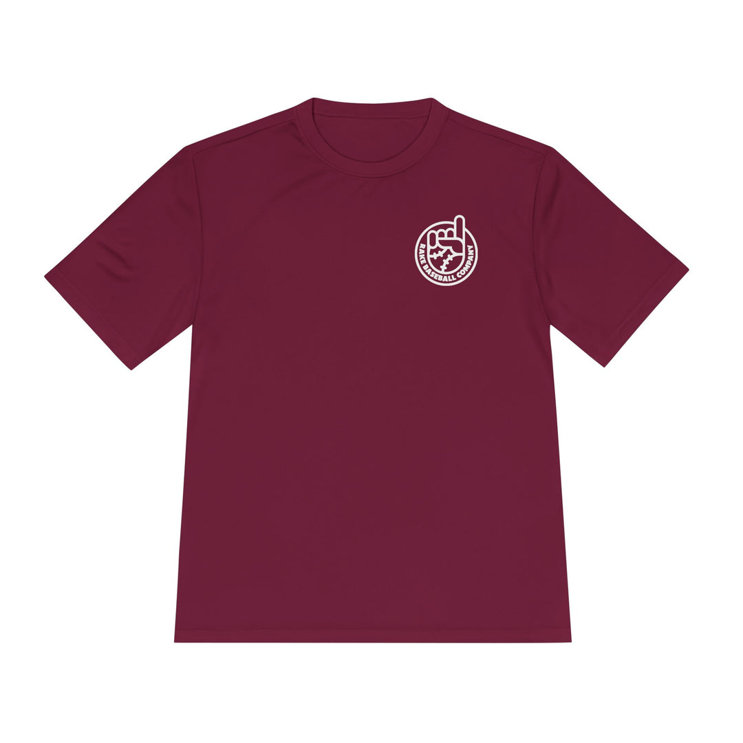 One Percent Better Dry Fit Tee - Rake Baseball Company - RAKE BASEBALL | BASEBALL T-SHIRT | BASEBALL CLOTHING | GOOD VIBES ONLY