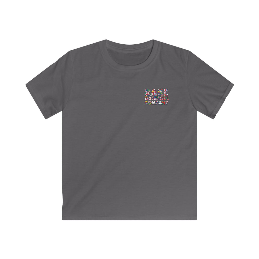 Kids Good Vibes Only WBC Edition Tee - Rake Baseball Company - RAKE BASEBALL | BASEBALL T-SHIRT | BASEBALL CLOTHING | GOOD VIBES ONLY
