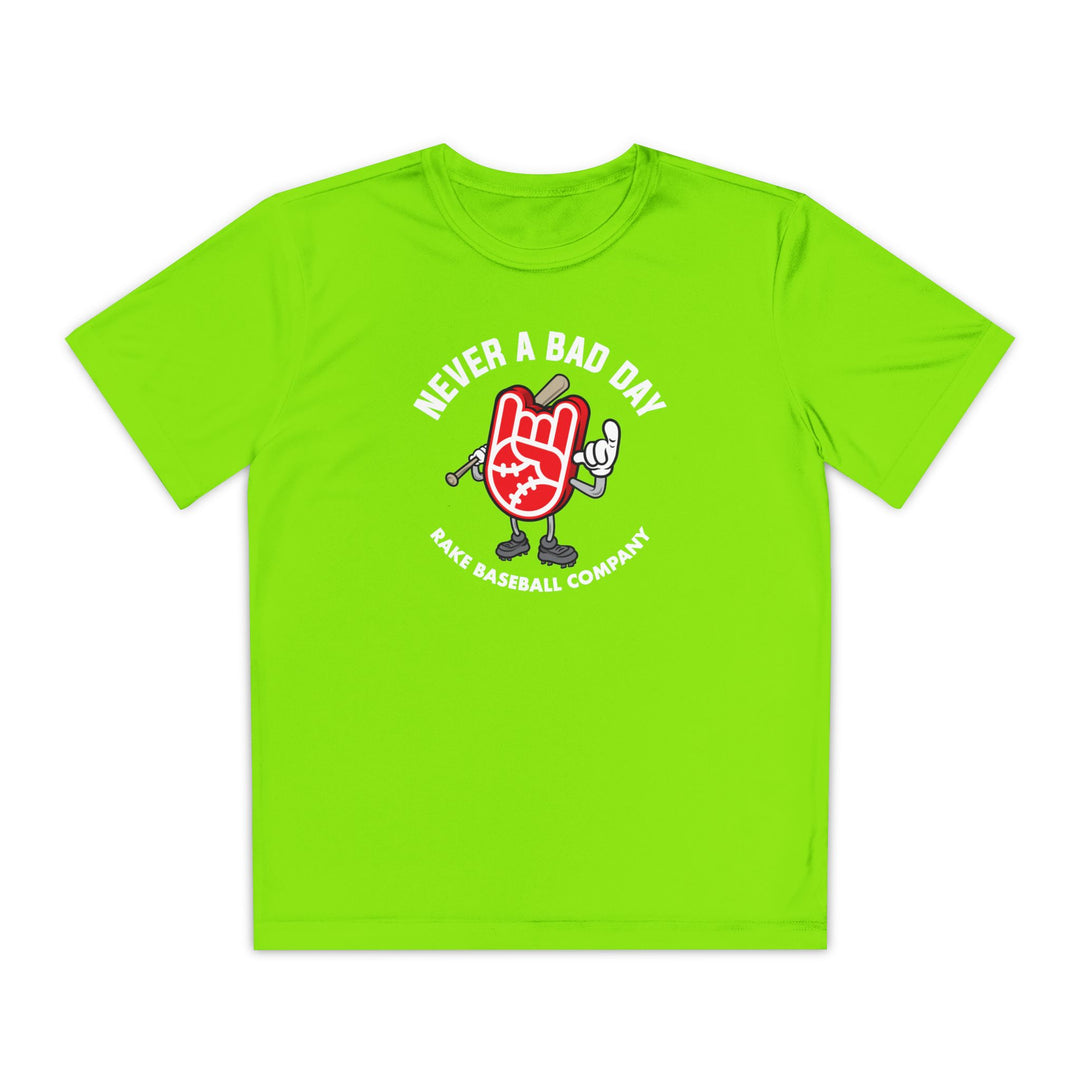 Kids "Never A Bad Day" Dry Fit Tee