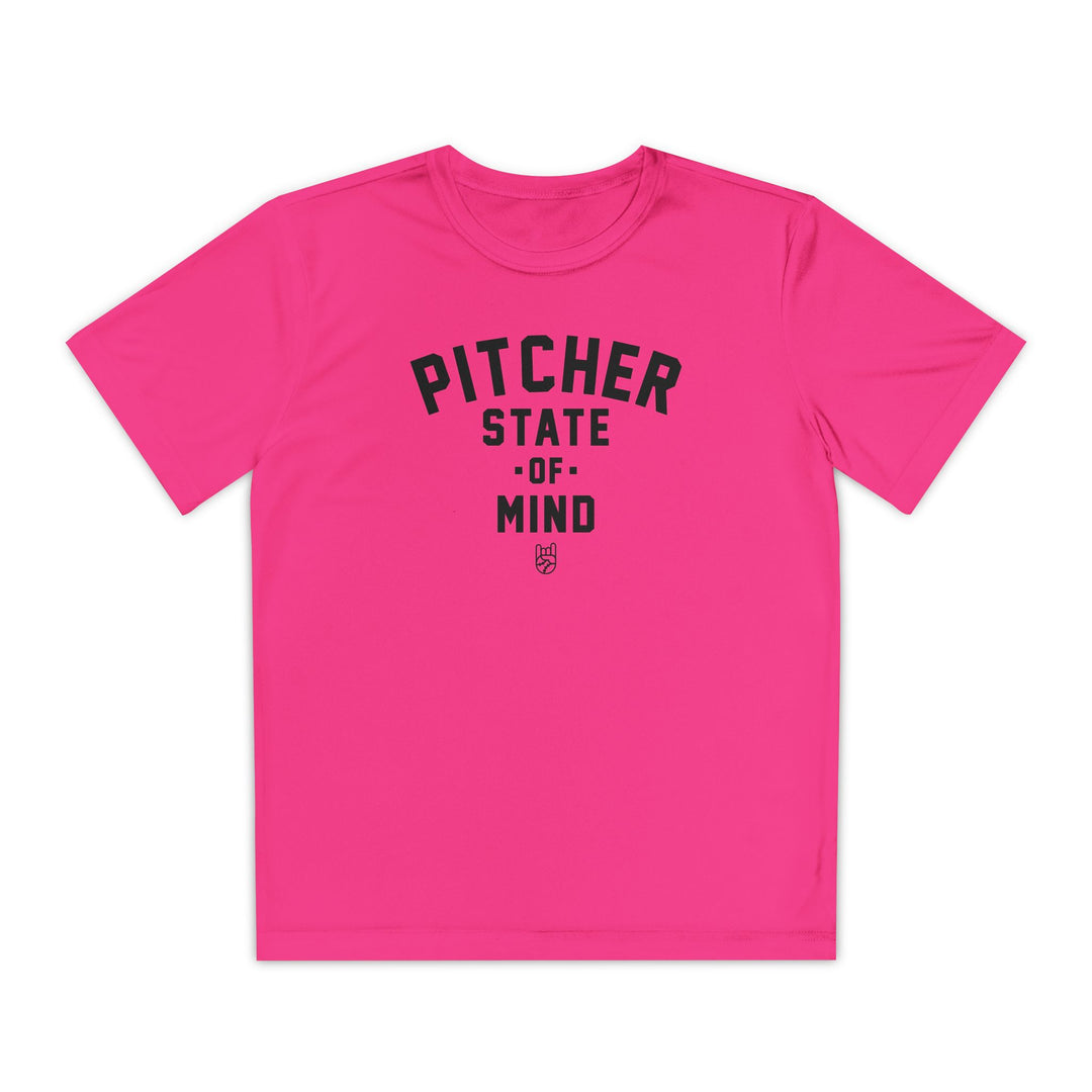 Kids Pitcher State Of Mind Dry Fit Tee