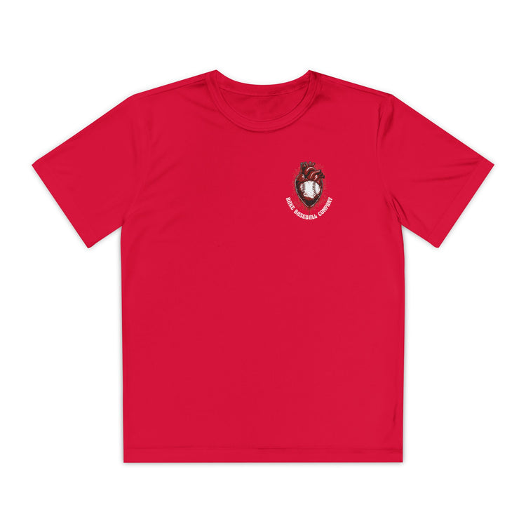 Kids My True Love Baseball Dry Fit Tee - Rake Baseball Company - RAKE BASEBALL | BASEBALL T-SHIRT | BASEBALL CLOTHING | GOOD VIBES ONLY