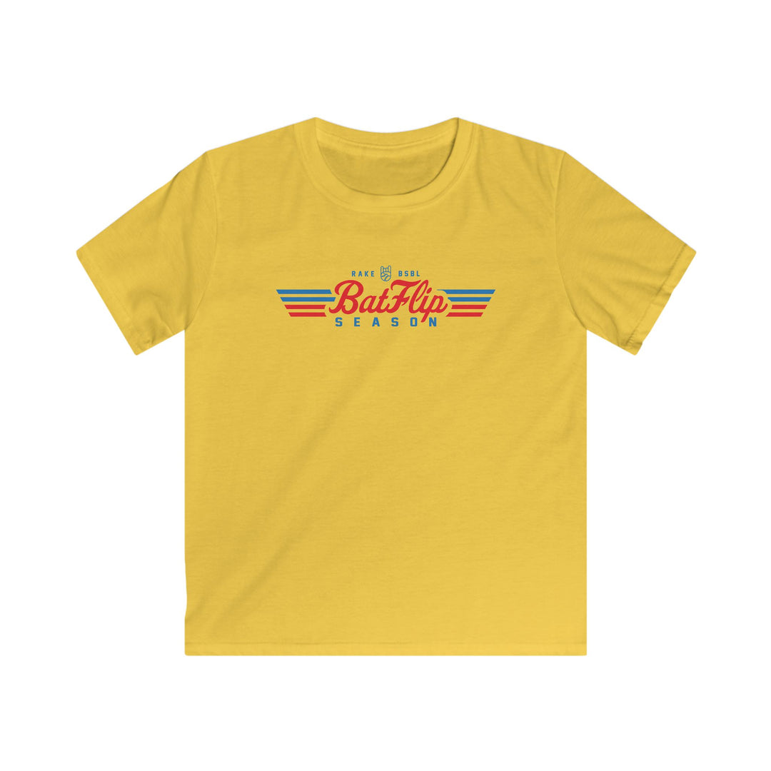 Kids Bat Flip Season Tee