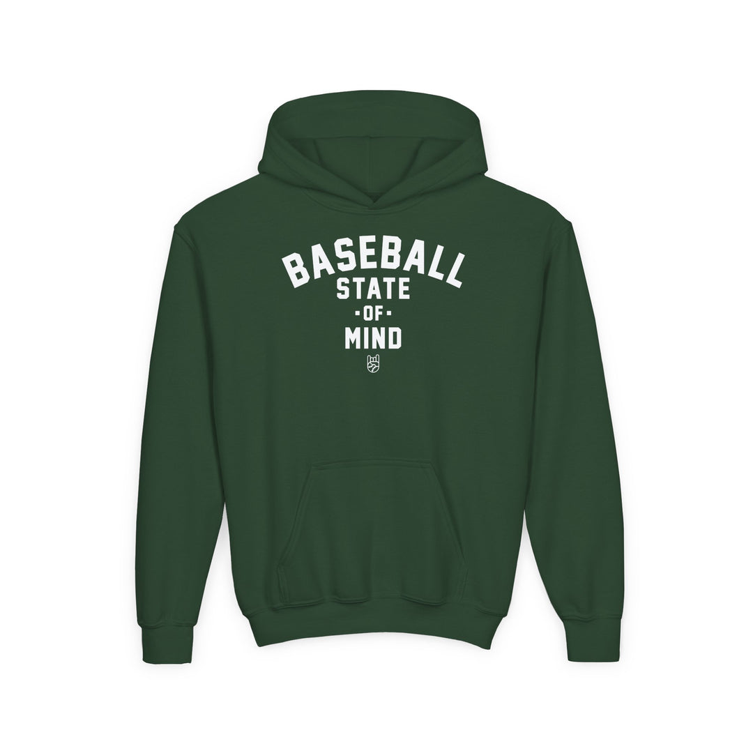 Kids Baseball State Of Mind Hoodie