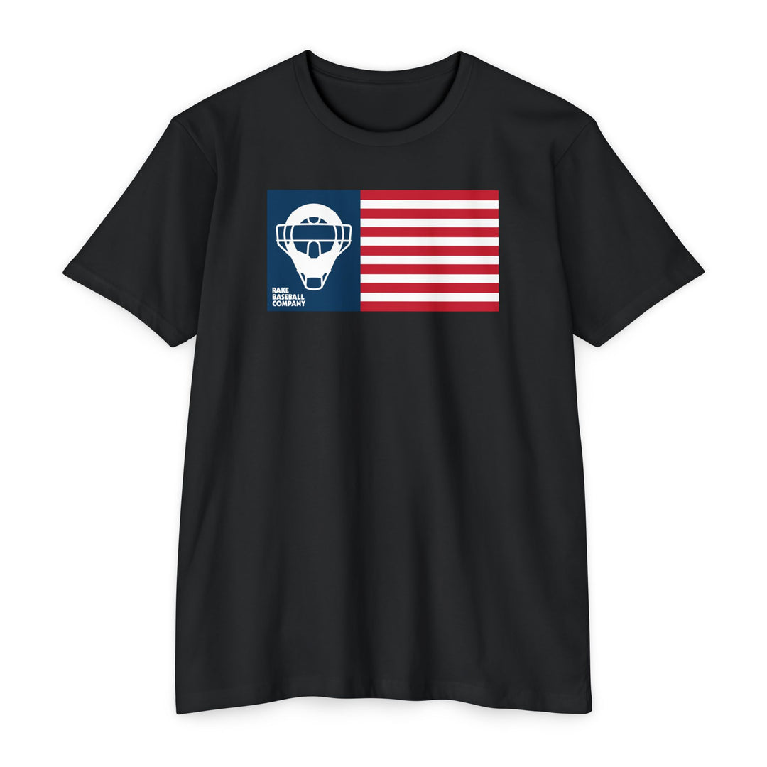Catcher's Mask Flag Tee