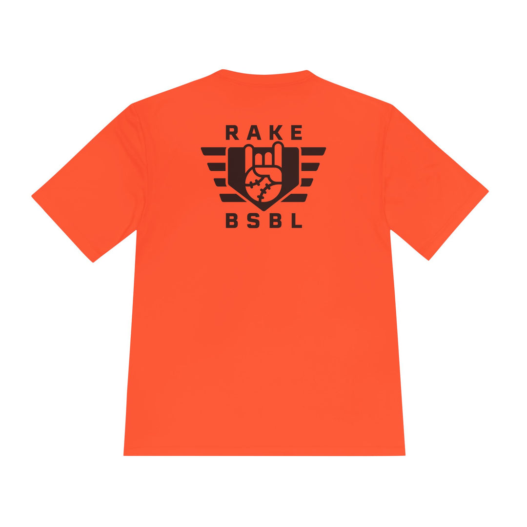 Rake Flag Dry Fit Tee - Rake Baseball Company - RAKE BASEBALL | BASEBALL T-SHIRT | BASEBALL CLOTHING | GOOD VIBES ONLY