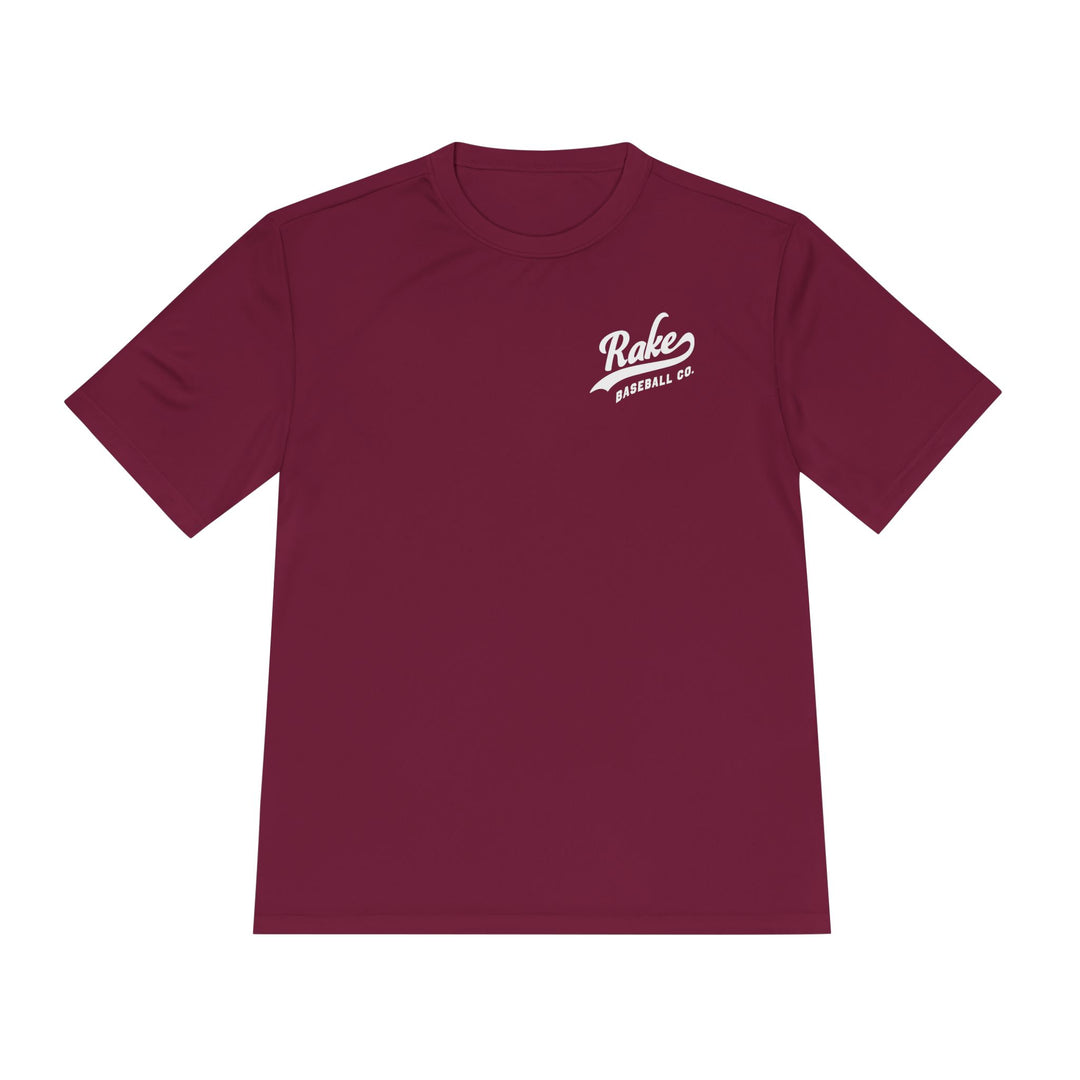 Mind Over Matter Dry Fit Tee - Rake Baseball Company - RAKE BASEBALL | BASEBALL T-SHIRT | BASEBALL CLOTHING | GOOD VIBES ONLY