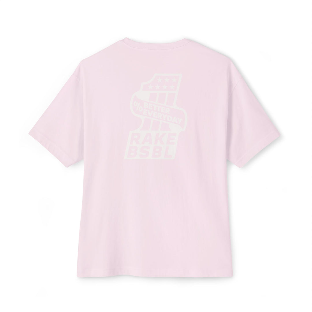 One Percent Better Oversized Tee