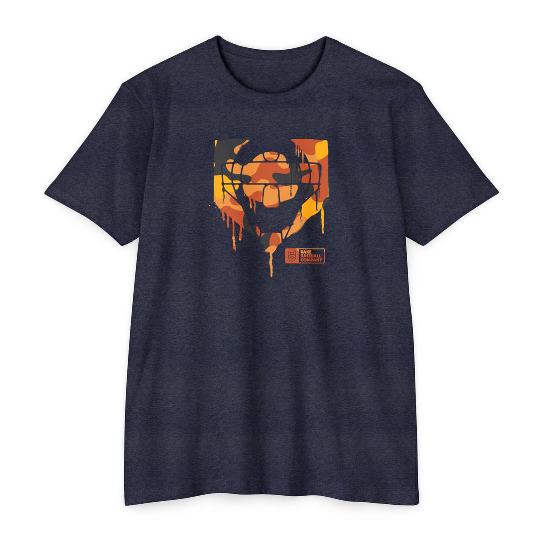 Rake Catchers Orange Camo Drip
