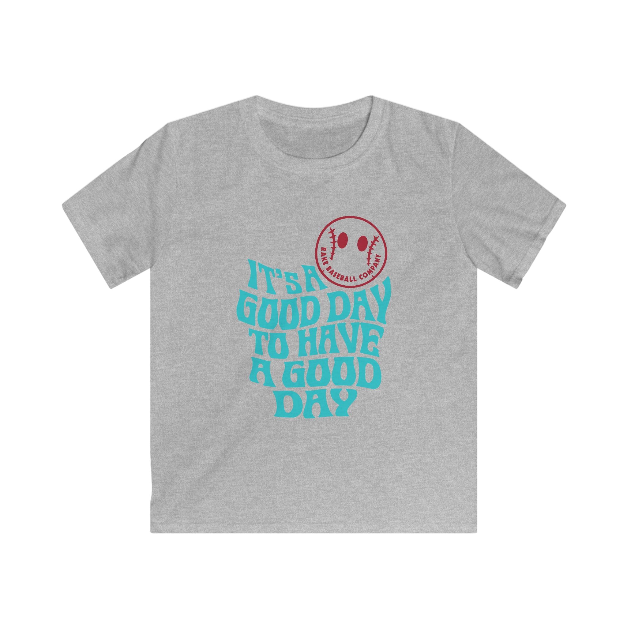 Kids It's A Good Day Tee - Rake Baseball Company - RAKE BASEBALL | BASEBALL T-SHIRT | BASEBALL CLOTHING | GOOD VIBES ONLY