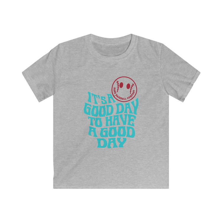 Kids It's A Good Day Tee - Rake Baseball Company - RAKE BASEBALL | BASEBALL T-SHIRT | BASEBALL CLOTHING | GOOD VIBES ONLY