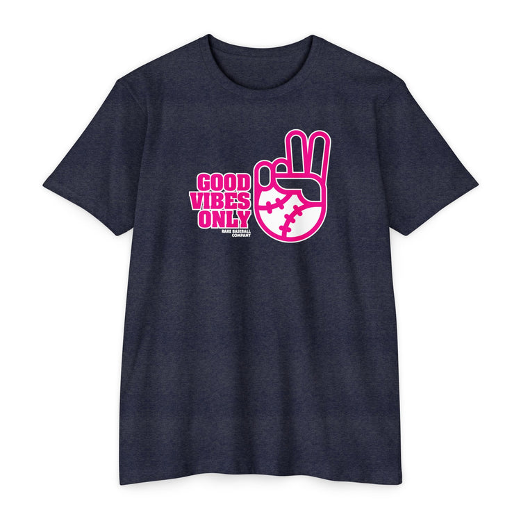 Good Vibes Only Tee - Rake Baseball Company - RAKE BASEBALL | BASEBALL T-SHIRT | BASEBALL CLOTHING | GOOD VIBES ONLY