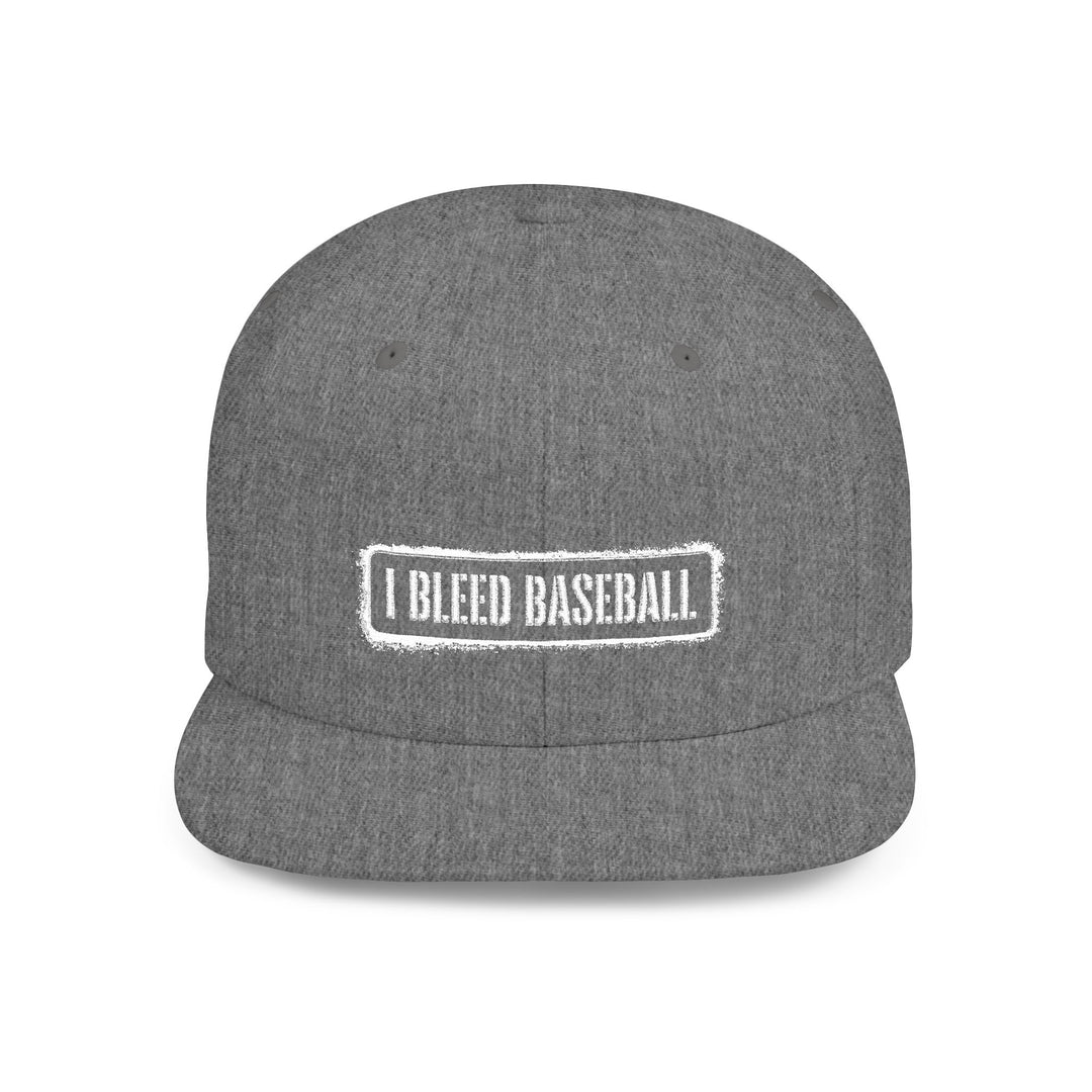 I Bleed Baseball Snapback Hat
