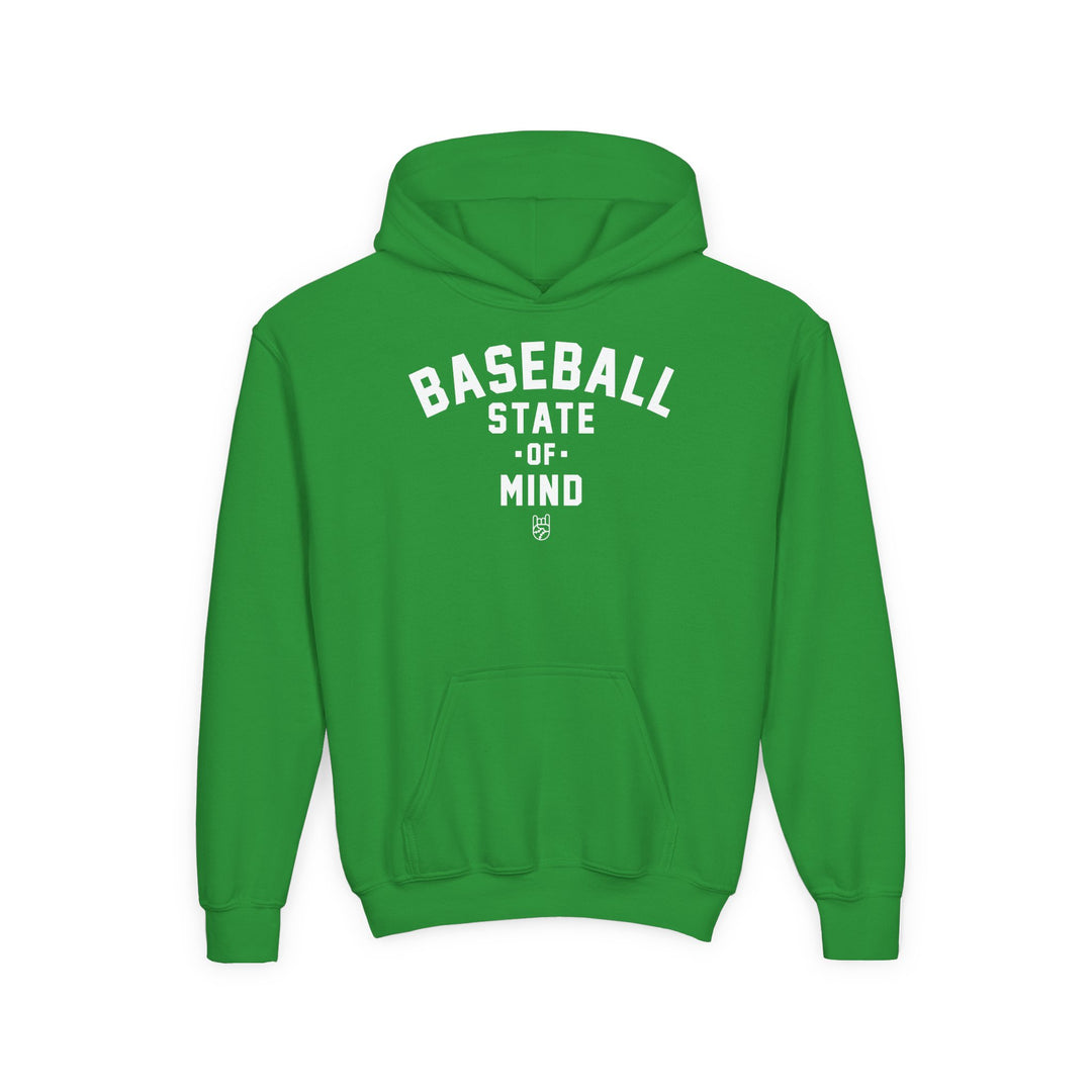 Kids Baseball State Of Mind Hoodie