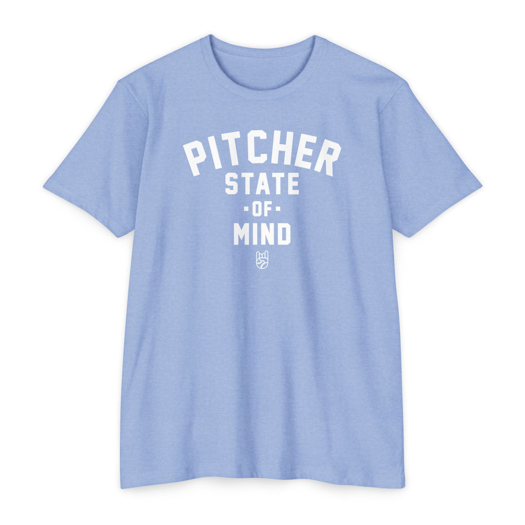 Pitcher State of Mind Tee - Rake Baseball Company - RAKE BASEBALL | BASEBALL T-SHIRT | BASEBALL CLOTHING | GOOD VIBES ONLY