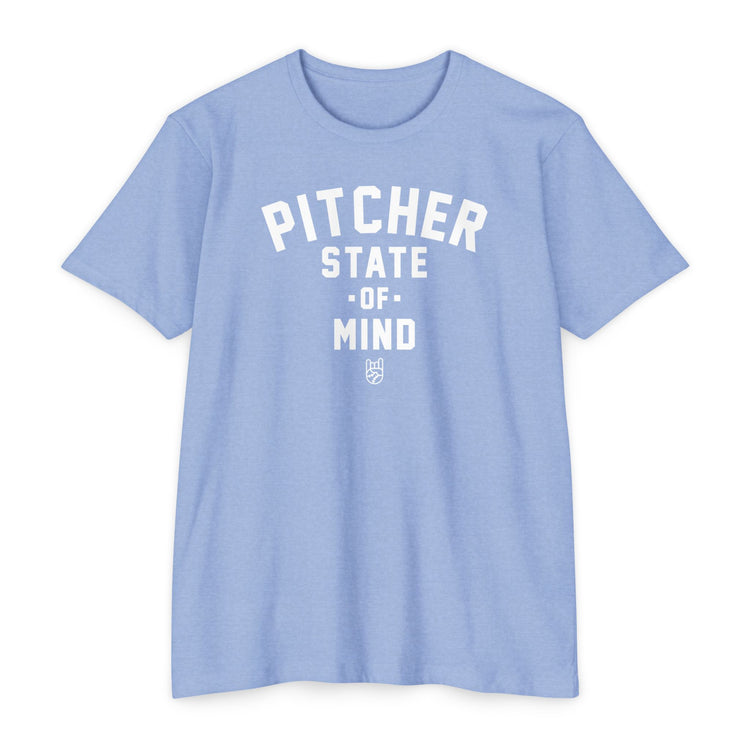 Pitcher State of Mind Tee - Rake Baseball Company - RAKE BASEBALL | BASEBALL T-SHIRT | BASEBALL CLOTHING | GOOD VIBES ONLY