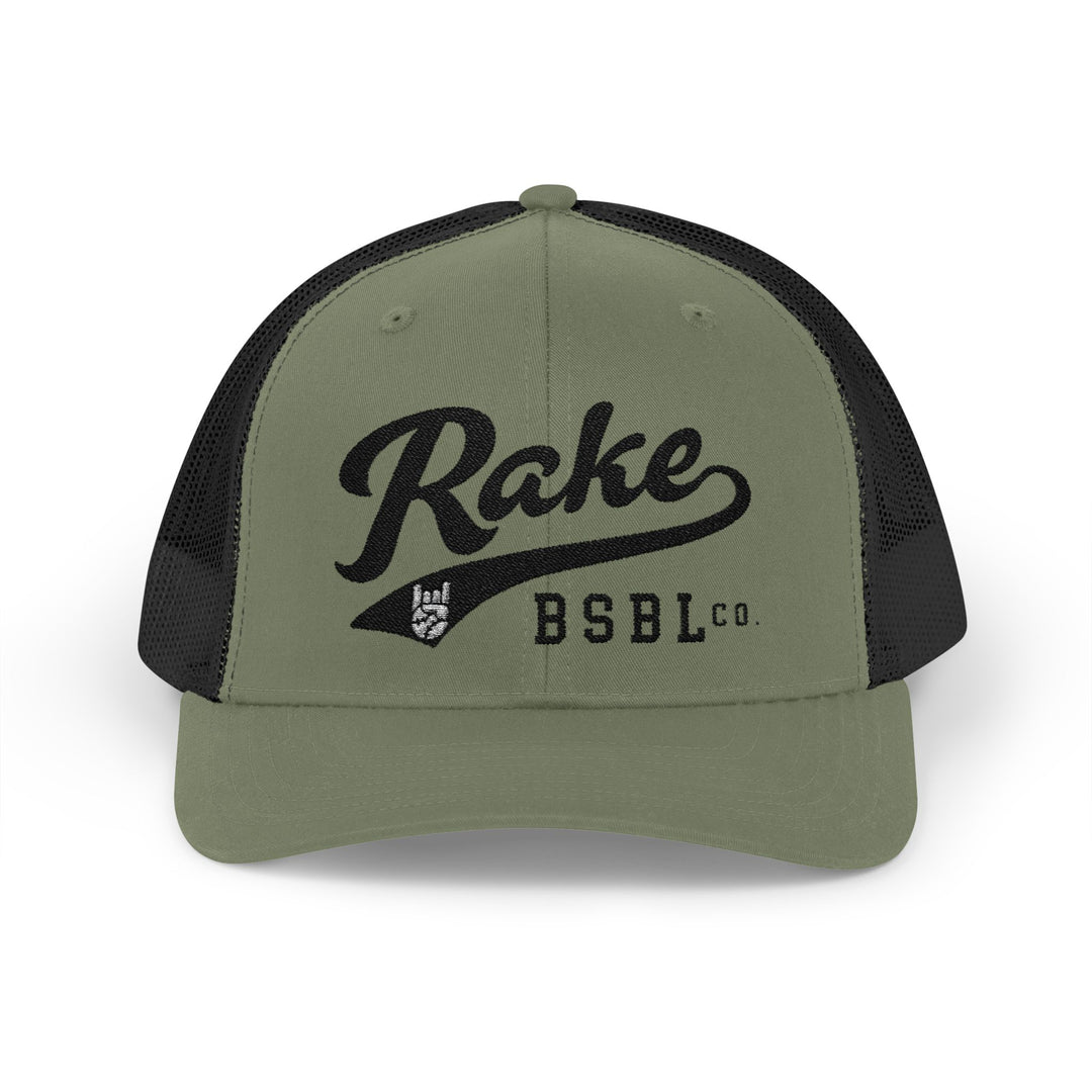 Rake Script Snapback Trucker Cap