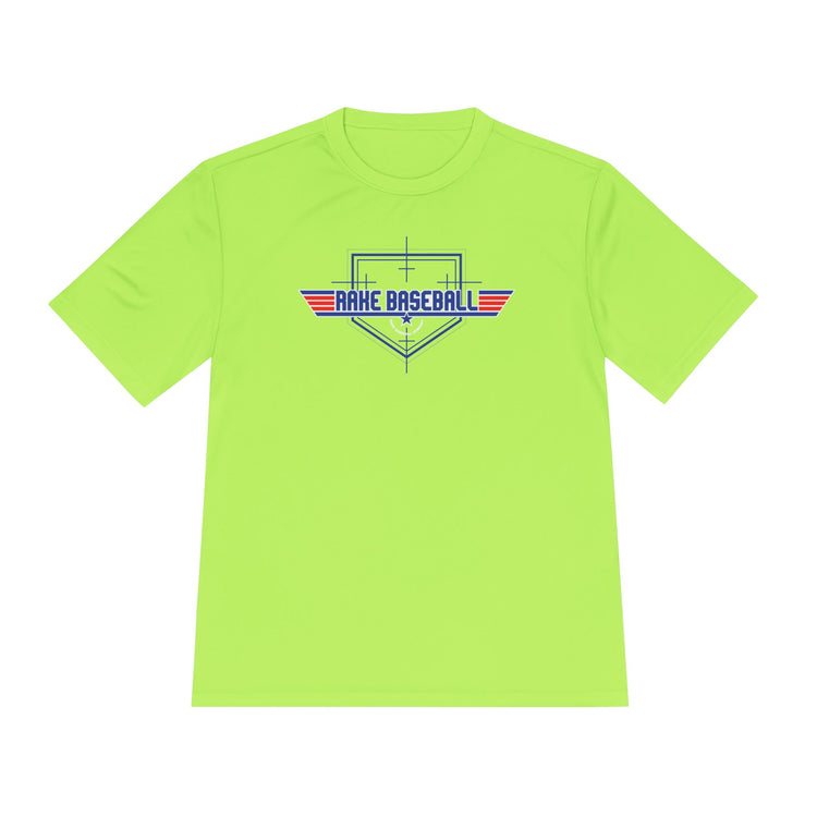 Rake Need For Speed Tee Dry Fit Tee - Rake Baseball Company - RAKE BASEBALL | BASEBALL T-SHIRT | BASEBALL CLOTHING | GOOD VIBES ONLY