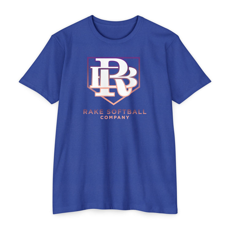 RB Homeplate Softball Tee - Rake Baseball Company - RAKE BASEBALL | BASEBALL T-SHIRT | BASEBALL CLOTHING | GOOD VIBES ONLY