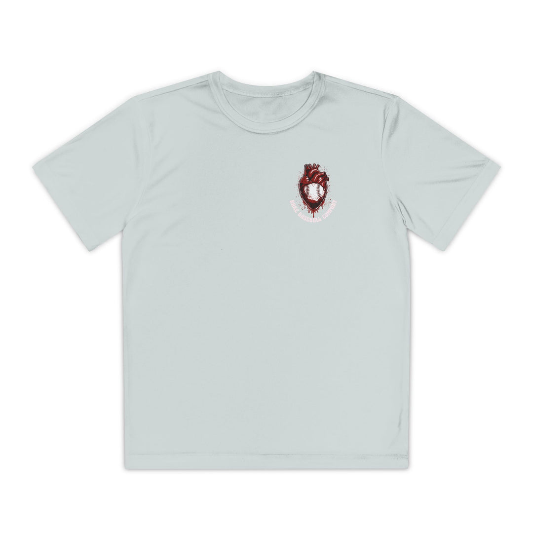 Kids My True Love Baseball Dry Fit Tee - Rake Baseball Company - RAKE BASEBALL | BASEBALL T-SHIRT | BASEBALL CLOTHING | GOOD VIBES ONLY
