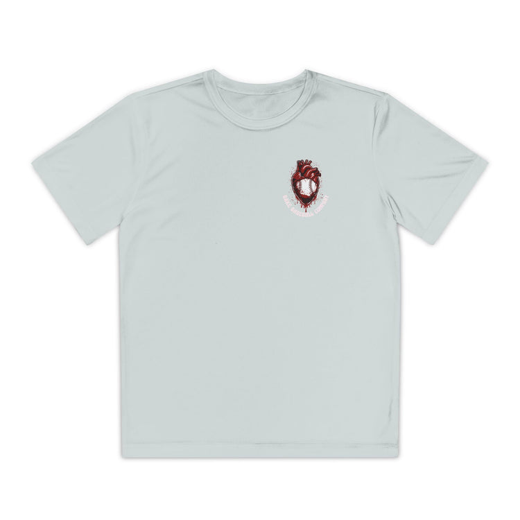 Kids My True Love Baseball Dry Fit Tee - Rake Baseball Company - RAKE BASEBALL | BASEBALL T-SHIRT | BASEBALL CLOTHING | GOOD VIBES ONLY
