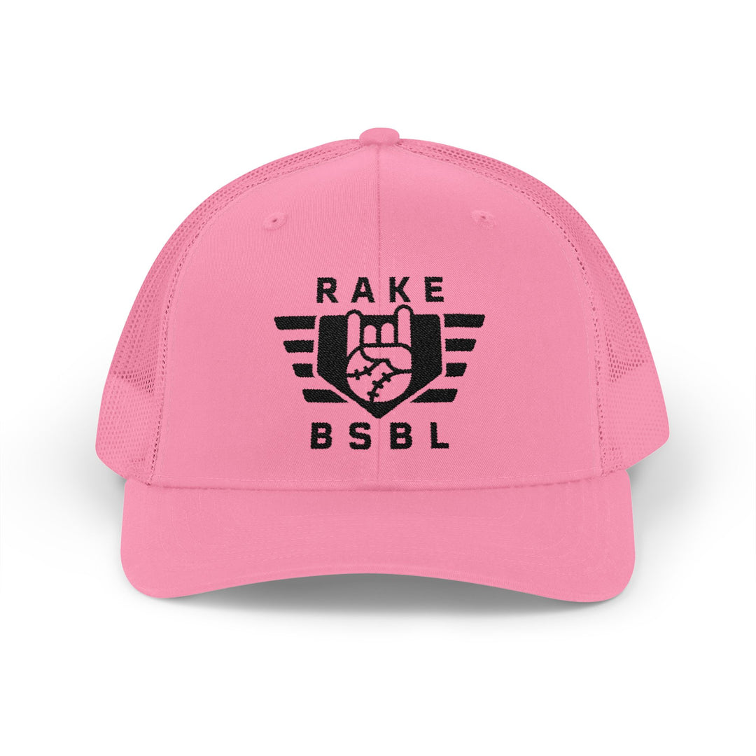 Rake Flag Snapback Trucker Cap