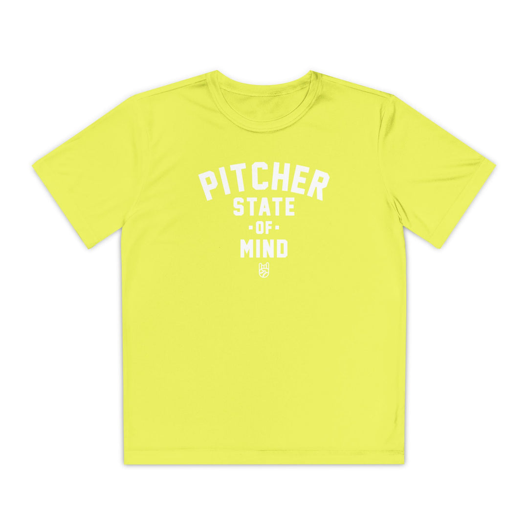 Kids Pitcher State Of Mind Dry Fit Tee